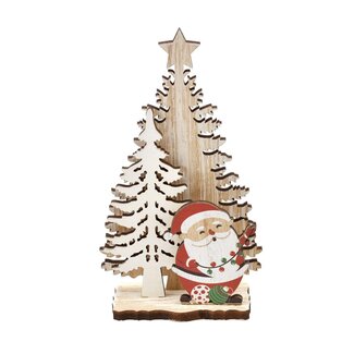 4A Kerst Deco boom 9.5*4.5*16.5cm