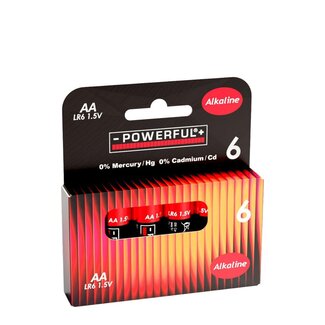 4A Kerst Batterij AA x6