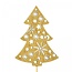Kerst bijsteker 20cm Kerstboom 7cm