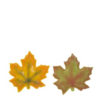 4A Herfst Keramiek Leaf bord d18*2cm