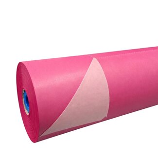 4A Tweezijdig Papier op rol | Kleur: Roze Wit | Breedte 60 centimeter | 70 gram/m2 | Gewicht 12 kilo | Per rol