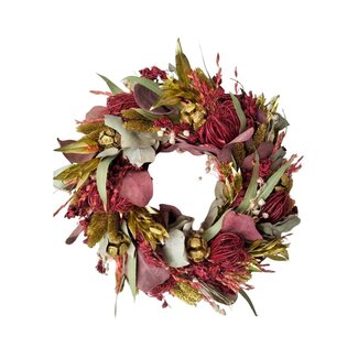 4A Couronne “Holiday” | Couleur : rose foncé | Diamètre 25 centimètres | À l’unité