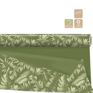 4A Clayrton Double-Sided Matte Film on Roll “Kala” | Colour: Green | Width 80 centimetres | Length 25 metres | Per roll