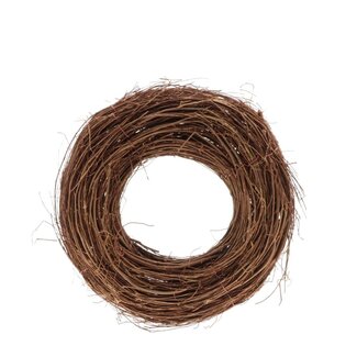 4A Twig Wreath “Linz” | Colour: Brown | Diameter 30 centimetres | Per wreath