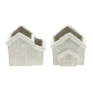 HBXD Pot House 2Ass L16W12H15.5