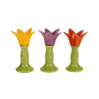 HBXD Candleholder Narcis 3 Ass.H13.3D7.5
