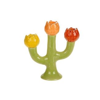 HBXD Candleholder Tulip L17W7.5H18.5
