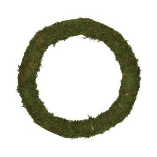 HBXD Wreath Asia Moss H5.5D30
