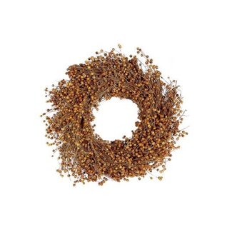 HBXD Wreath Flax D30