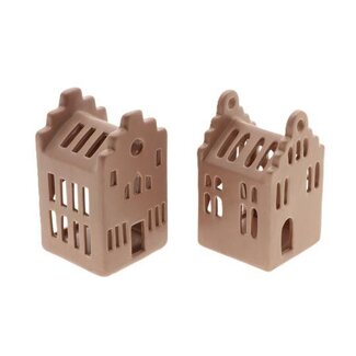 HBXD Tealight Brick 2ass L8W8H14