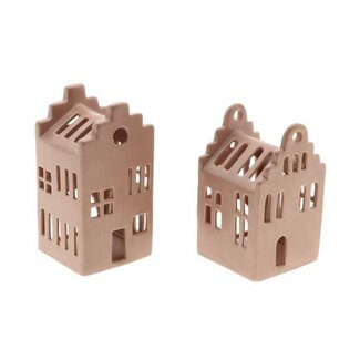 HBXD Tealight Brick 2ass L10W9H19