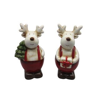 HBXD Deer Friends 2Ass L7.5W6.5H13.2