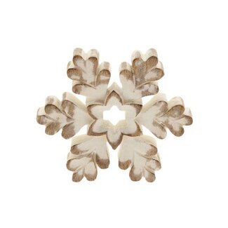 HBXD Snowflake Glasera L15W2.5H13.5