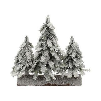 HBXD Tree 3 Spruce Snow L33W14H27