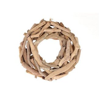 HBXD Wreath Driftwood H5D25