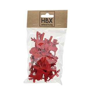 HBXD Deer Bitty 15Pcs L2.5W0.5H4