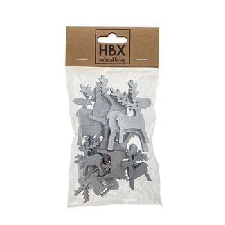 HBXD Deer Bitty 15Pcs L2.5W0.5H4
