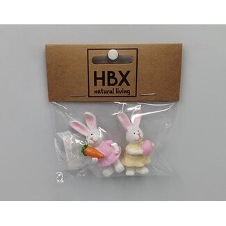 HBXD Bunny Dancer 2 Pcs L10W10H2