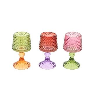 HBXD Tealight Clary 3 Ass H15D8.5