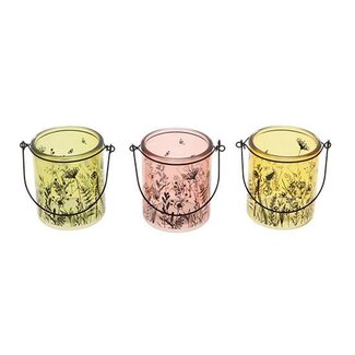 HBXD Tealight Wild Bloom 3Ass H10D8.5