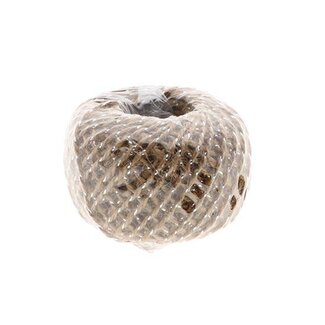 HBXD Rope Jute 50g L60mtr Silver