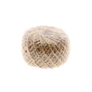 HBXD Rope Jute 50g L60mtr Gold