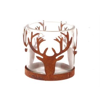 HBXD Tealight Forest Deer H10D10