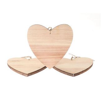 HBXD Hanger Essential Heart 5 Pcs L25W25H1