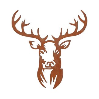 HBXD Wall Deco Karat Deer L78W71H0.5
