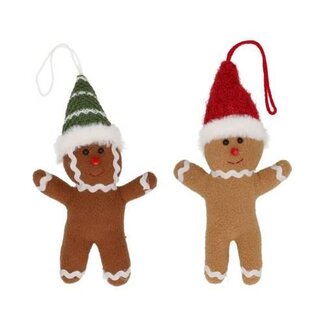 HBXD Hanger Doll Jans Ginger Bread 2 Ass L14W4H22