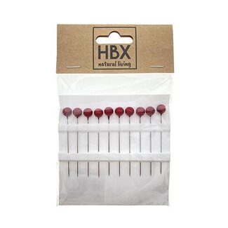 HBXD Pearlpin 10pcs L5.5 D0.8
