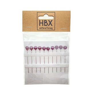 HBXD Pearlpin 10pcs L5.5 D0.8