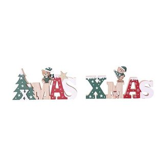 HBXD Table Deco Xmas w/FSC 2ass. L25
