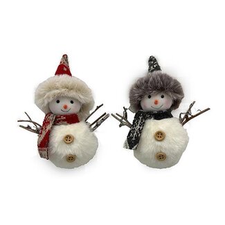 HBXD Hanger Snowman 2ass. H13