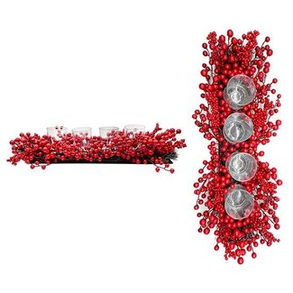 HBXD Tealight Holder Berry 4L L58