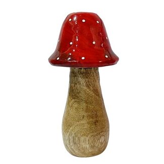 HBXD Deco Mushroom Wood H20