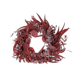 HBXD Wreath Eucalyptus Preserved H7D30