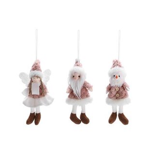 HBXD Hangers Xmas Dolls 3ass. L16