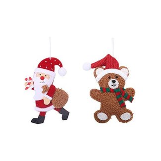 HBXD Hanger Xmas 2ass. H18