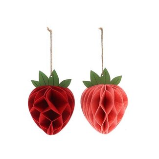 HBXD Hanger Strawberry 2Ass L14W14H20