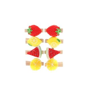 HBXD Fruit On Clip 8Pcs L10W2H15