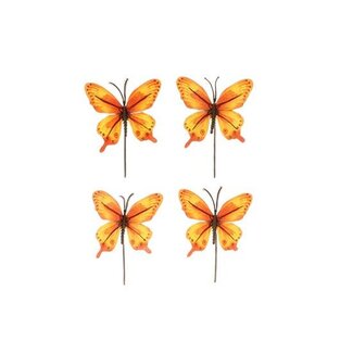 HBXD Stem Butterfly 4 Pcs L15W10H3