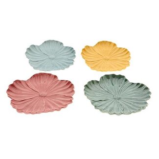 HBXD Plate Flower 4Ass H3.5D27.5