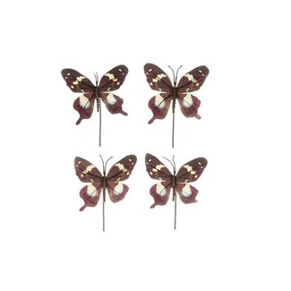HBXD Pick Butterfly 4 Pcs L15W10H3