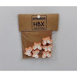 HBXD Sticker Butterfly 6 Pcs L10W12.5H1
