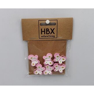 HBXD Sticker Butterfly 6 Pcs L10W12.5H1