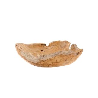 HBXD Bowl Teak Lavo L50W40H12