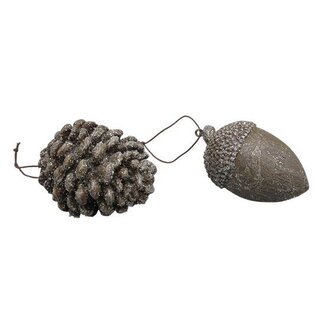 HBXD Hanger Cone/Acorn 2Ass H9D6.5