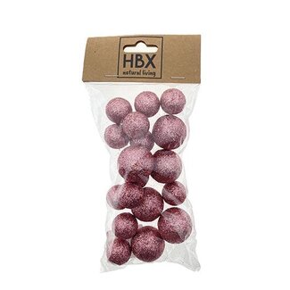HBXD Ball With Glitter 18pcs D2
