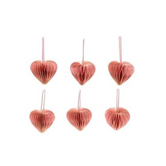 HBXD Hanger Heart Foldy 6pcs H4D4